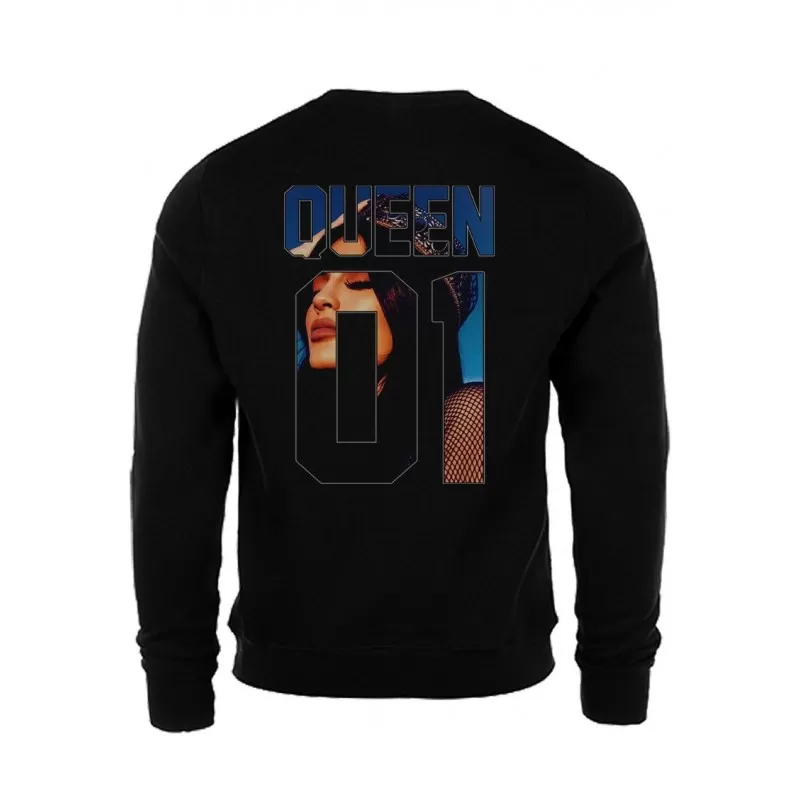 MAGIC CUSTOM - SWEAT COL ROND QUEEN 01 - Queen Kylie 4 MAGIC CUSTOM - SWEAT COL ROND QUEEN 01 - Queen Kylie – Image 2