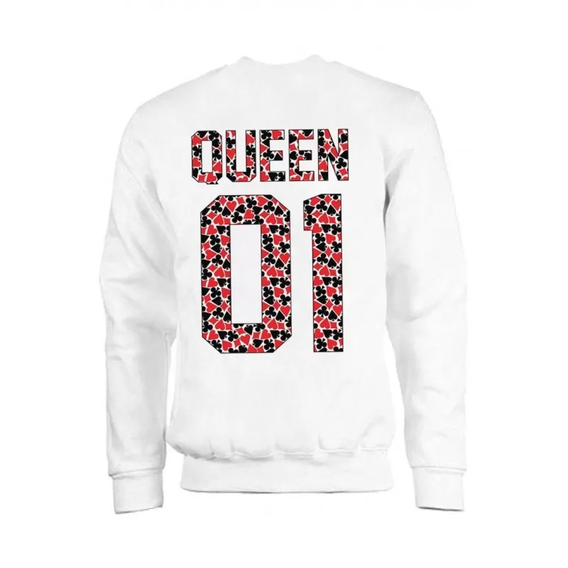 MAGIC CUSTOM - SWEAT COL ROND QUEEN POKER 4 MAGIC CUSTOM - SWEAT COL ROND QUEEN POKER – Image 2