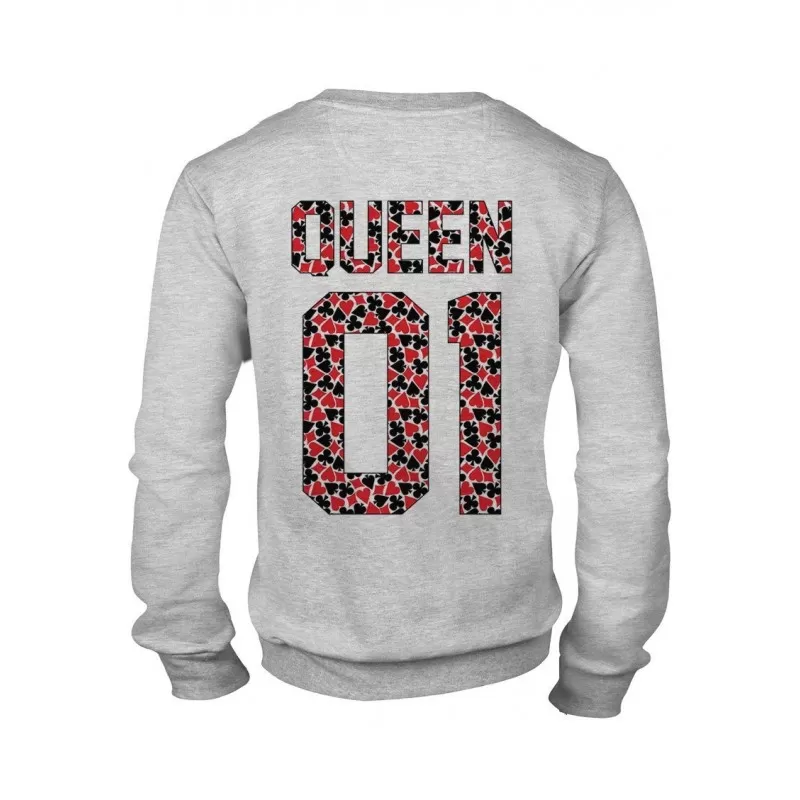MAGIC CUSTOM - SWEAT COL ROND QUEEN POKER 5 MAGIC CUSTOM - SWEAT COL ROND QUEEN POKER – Image 3