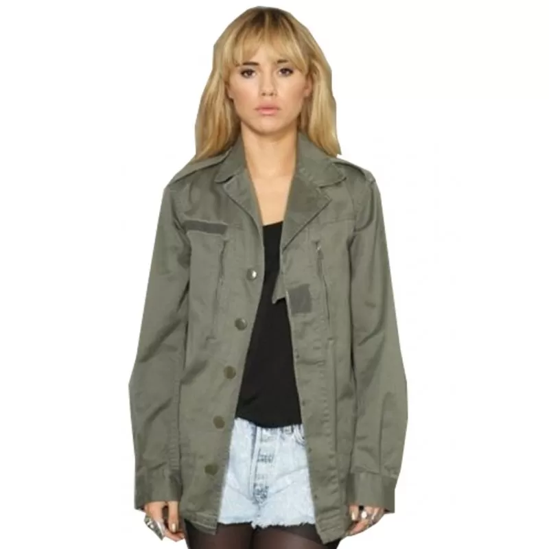 MAGIC CUSTOM - VESTE MILITAIRE PEACE AND LOVE LEOPARD 4 MAGIC CUSTOM - VESTE MILITAIRE PEACE AND LOVE LEOPARD – Image 2