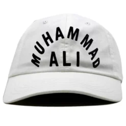 MOHAMED ALI - CASQUETTE DAD HAT BLANCHE MUHAMMAD ALI