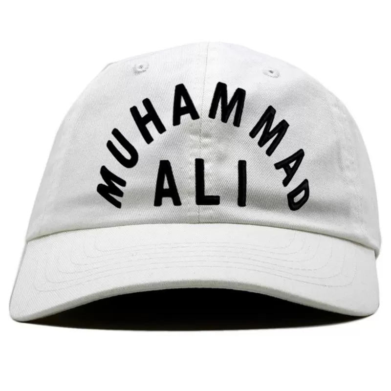 MOHAMED ALI - CASQUETTE DAD HAT BLANCHE MUHAMMAD ALI 3 MOHAMED ALI - CASQUETTE DAD HAT BLANCHE MUHAMMAD ALI