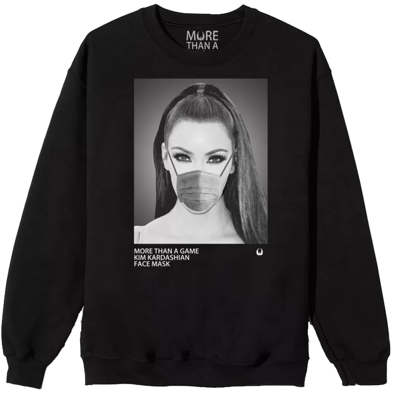 MORE THAN A GAME - SWEAT COL ROND KIM KARDASHIAN 3 MORE THAN A GAME - SWEAT COL ROND KIM KARDASHIAN