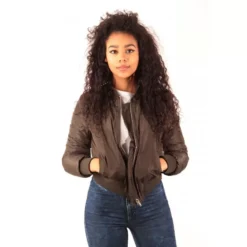 Naby - Blouson Bombers Femme KAKI Bonnie -MAGIC CUSTOM naby blouson bombers femme kaki bonnie 2