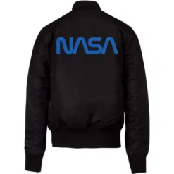 NASA - BLACK BOMBER JACKET
