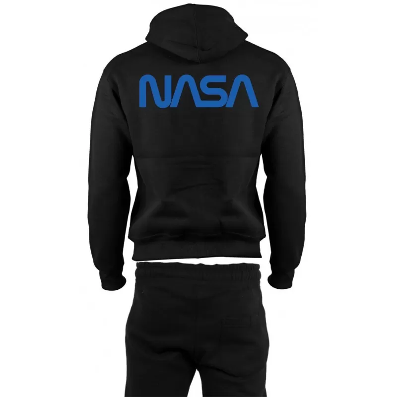 NASA - SURVETEMENT JOGGING NOIR ZIPPE 5 NASA - SURVETEMENT JOGGING NOIR ZIPPE – Image 3
