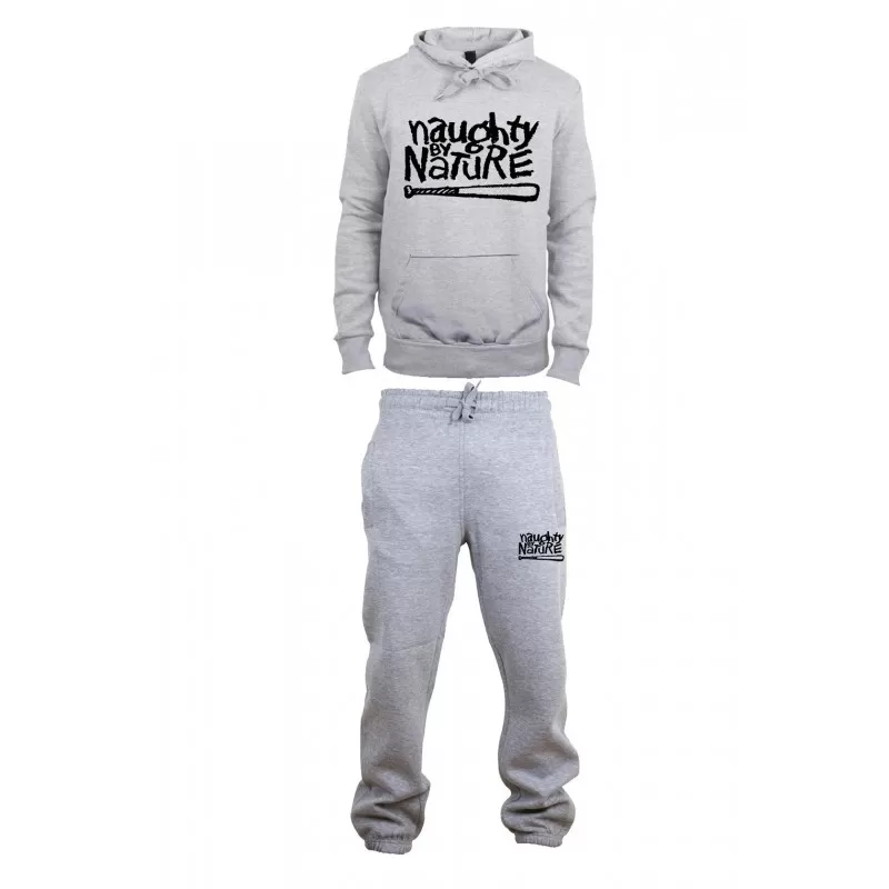 NAUGHTY BY NATURE - SURVETEMENT JOGGING GRIS CHINE 3 NAUGHTY BY NATURE - SURVETEMENT JOGGING GRIS CHINE