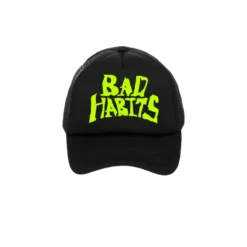 NAV - CASQUETTE TRUCKER NOIRE BAD HABITS