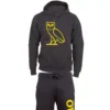 OVO - SURVETEMENT JOGGING COTON NOIR DRAKE