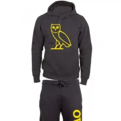 OVO - SURVETEMENT JOGGING COTON NOIR DRAKE