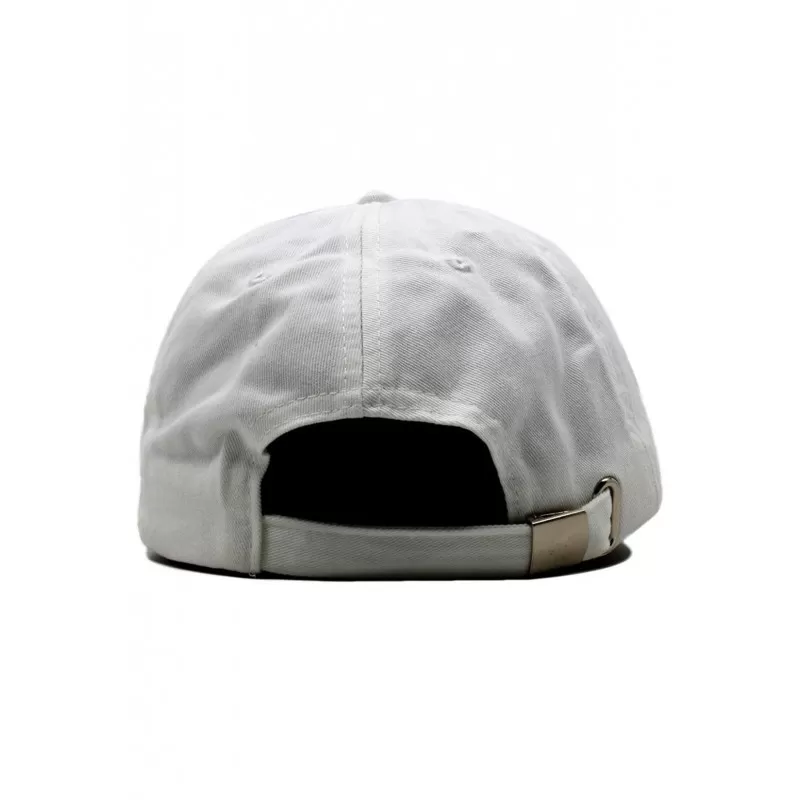 POST MALONE - CASQUETTE DAD CAP BLANCHE RED FONT 4 POST MALONE - CASQUETTE DAD CAP BLANCHE RED FONT – Image 2