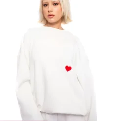 Sweat Unisexe Blanc I Love You Baby -MAGIC CUSTOM sweat unisexe blanc i love you baby 2