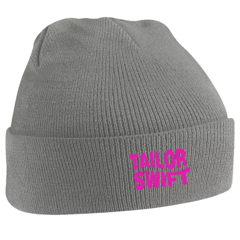 TAYLOR SWIFT- BONNET GRIS TAYLOR SWIFT 3 TAYLOR SWIFT- BONNET GRIS TAYLOR SWIFT