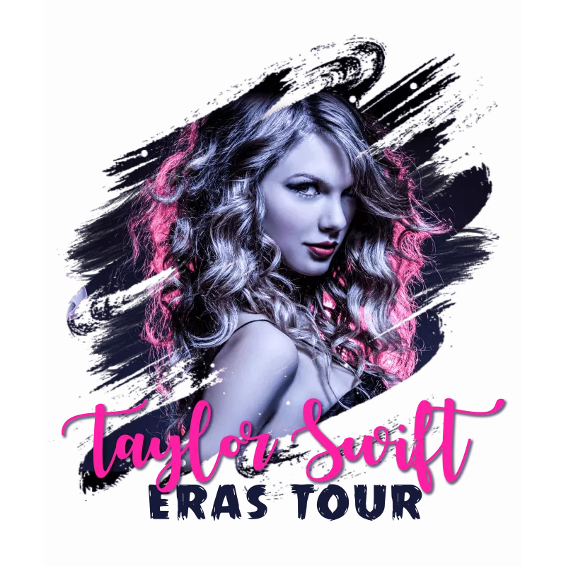 TAYLOR SWIFT- SWEAT CAPUCHE BLANC Brush Stroked Taylor Swift Eras Tour 6 TAYLOR SWIFT- SWEAT CAPUCHE BLANC Brush Stroked Taylor Swift Eras Tour – Image 4