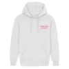 TAYLOR SWIFT- SWEAT CAPUCHE BLANC PINK FONT