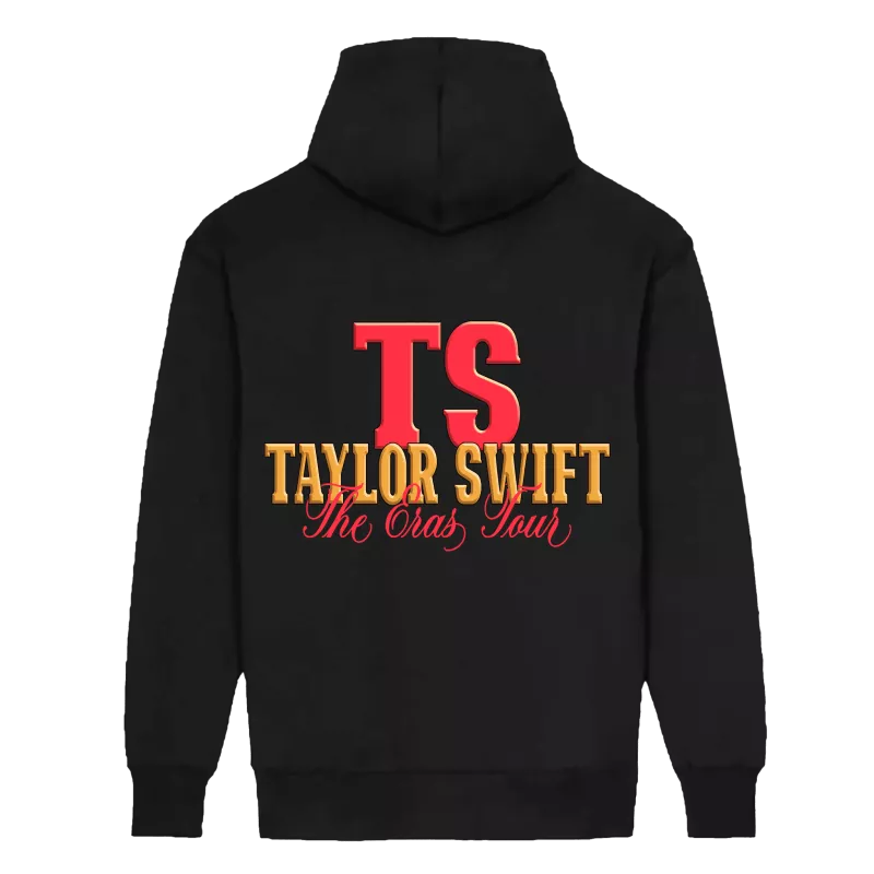 TAYLOR SWIFT- SWEAT CAPUCHE NOIR GOLD TAYLOR SWIFT 4 TAYLOR SWIFT- SWEAT CAPUCHE NOIR GOLD TAYLOR SWIFT – Image 2