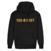 TAYLOR SWIFT- SWEAT CAPUCHE NOIR GOLD TAYLOR SWIFT