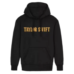 TAYLOR SWIFT- SWEAT CAPUCHE NOIR GOLD TAYLOR SWIFT