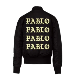 THE LIFE OF PABLO - BOMBER JACKET NOIR MA-1