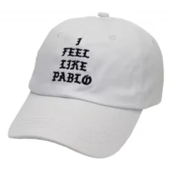 THE LIFE OF PABLO- CASQUETTE BASEBALL WHITE I FEEL LIKE PABLO