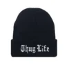 TUPAC - BONNET NOIR THUG LIFE -MAGIC CUSTOM tupac bonnet noir thug life