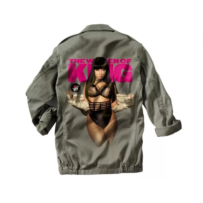 VESTE MILITAIRE NICKI MINAJ KING COVER 3 VESTE MILITAIRE NICKI MINAJ KING COVER