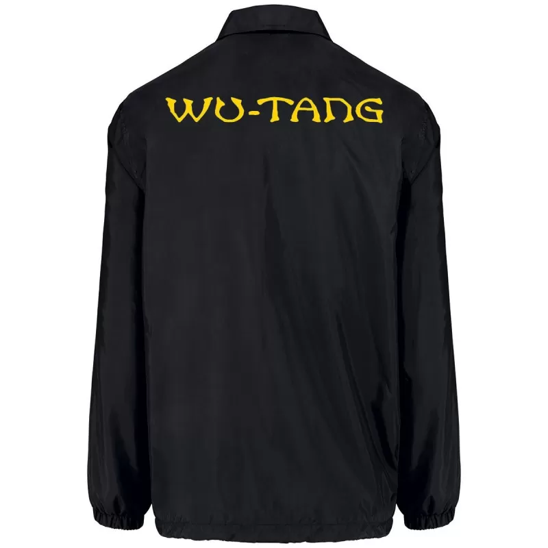 Wu Tang Clan - Veste Coach Coupe Vent Noir 4 Wu Tang Clan - Veste Coach Coupe Vent Noir – Image 2