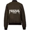 YEEZUS TOUR - BLOUSON BOMBER FEMME KAKI -MAGIC CUSTOM yeezus tour blouson bomber femme kaki