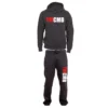 YMCMB - Survetement Jogging Coton YMCMB ROUGE BLANC -MAGIC CUSTOM ymcmb survetement logo rouge