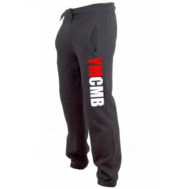 YMCMB - Survetement Jogging Coton YMCMB ROUGE BLANC 5 YMCMB - Survetement Jogging Coton YMCMB ROUGE BLANC – Image 3