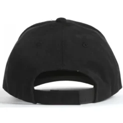 YUPOONG - CASQUETTE 6 PANEL BRUSHED COTTON BLACK -MAGIC CUSTOM yupoong casquette 6 panel brushed cotton black 3