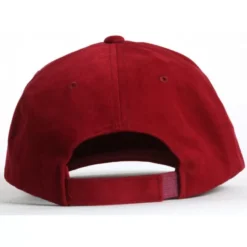 YUPOONG - CASQUETTE 6 PANEL BRUSHED COTTON BORDEAUX -MAGIC CUSTOM yupoong casquette 6 panel brushed cotton bordeaux 3